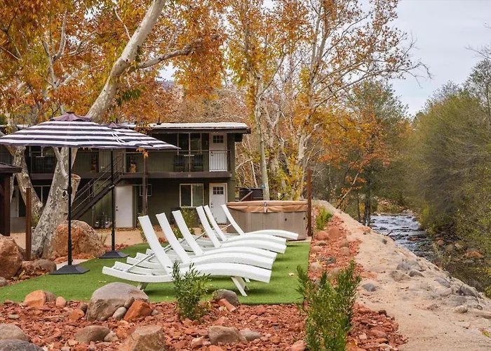 10 Creekside Retreat House With Private Hot Tub Sedona